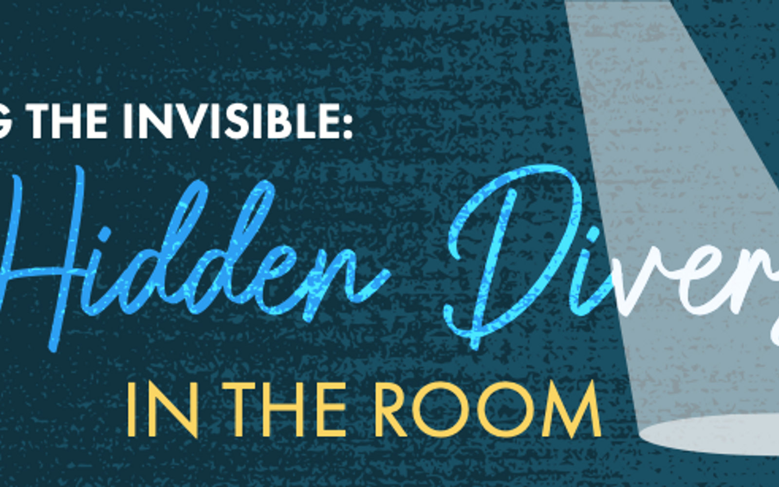 Seeing the Invisible: the Hidden Diversity in the Room