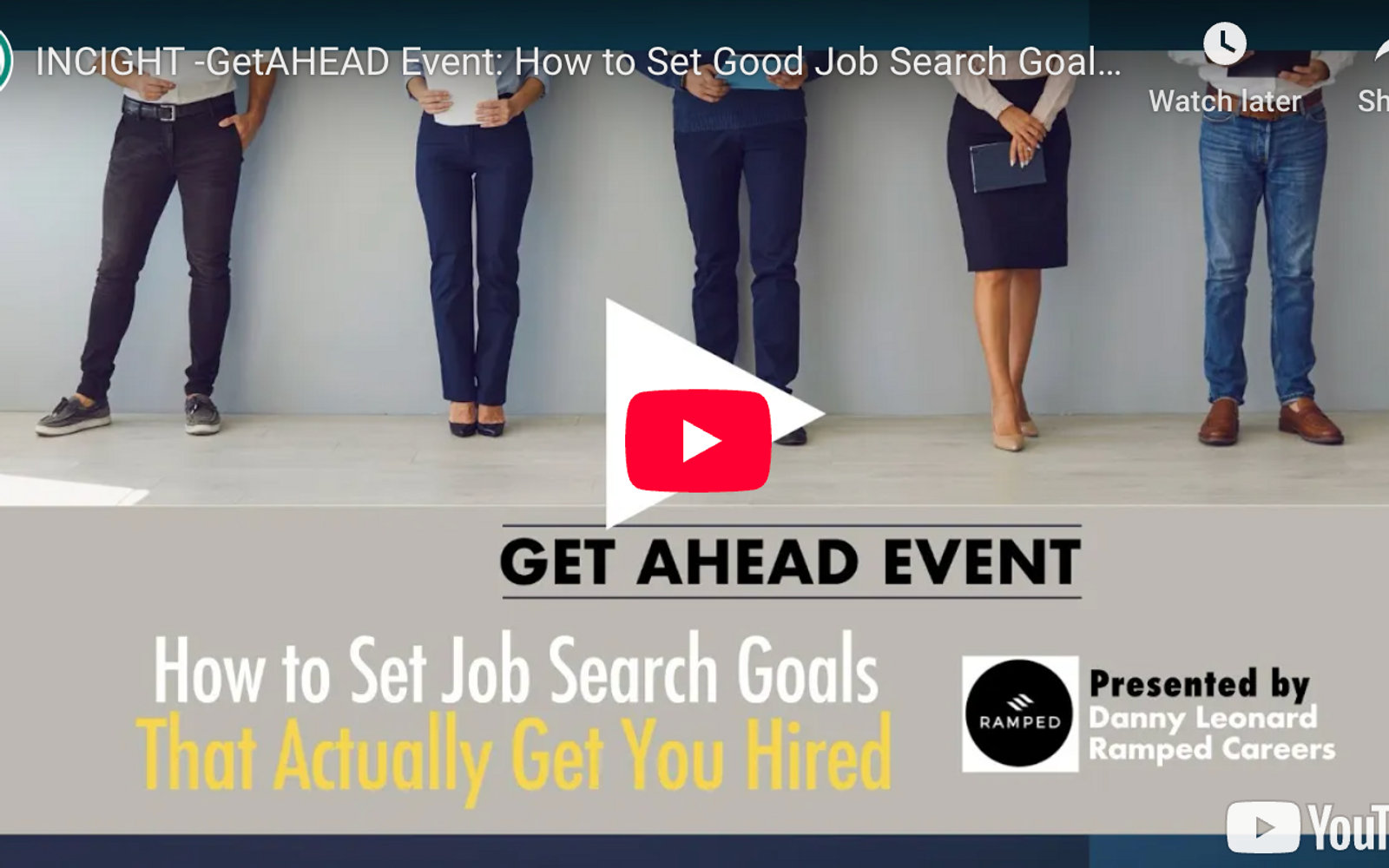Get Ahead with INCIGHT: Set Job Search Goals That Actually Get You Hired!